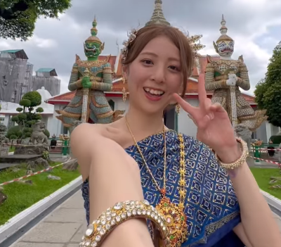 サッカー美女キャスターが魅せた、タイでのビューティー七変化！色香・キュートをブレンドした絶美姿にファン総魅了！