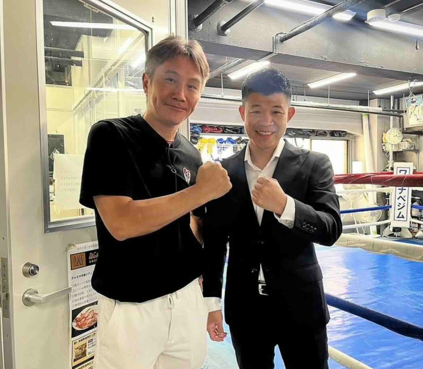 「この2ショットは激アツだな」あの日本ボクサー界レジェンドの豪華ショットが話題に