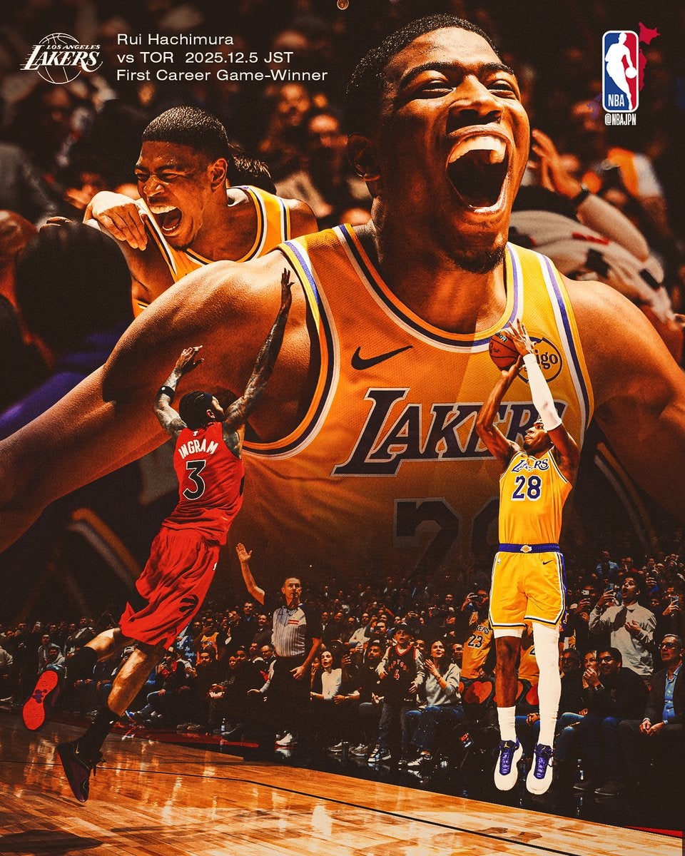 圧巻すぎる…八村塁、キャリア初“決勝ブザービーター”にNBA公式も大興奮！