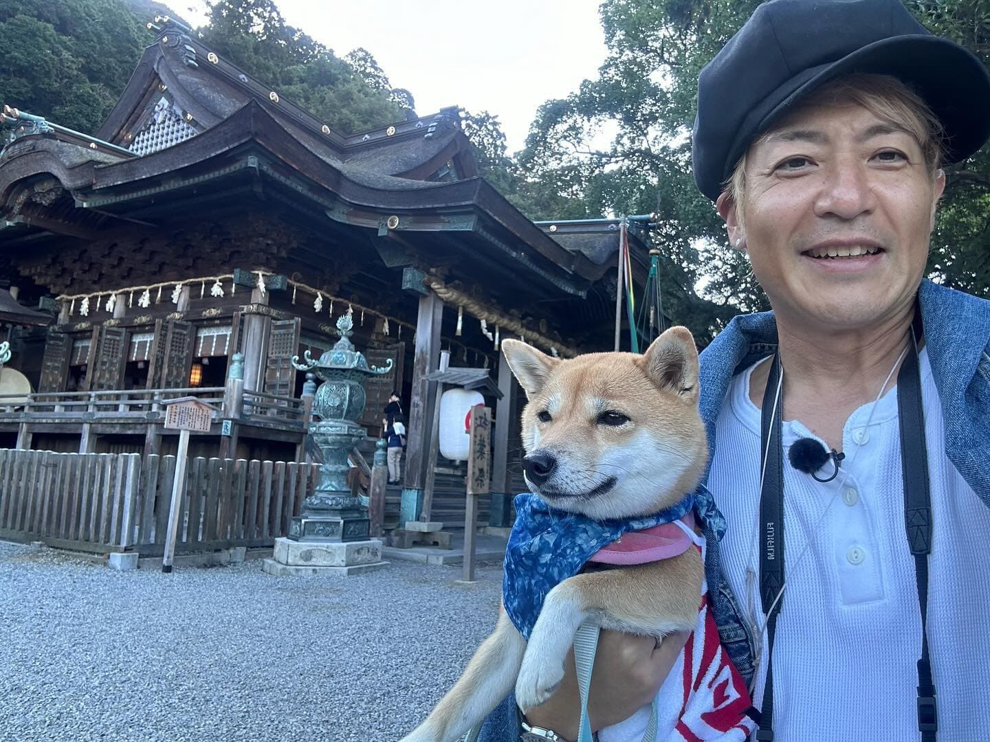 つるの剛士が愛犬との四国キャンピングカー旅行の写真をアップ📸「いやあ、、最高✨」
