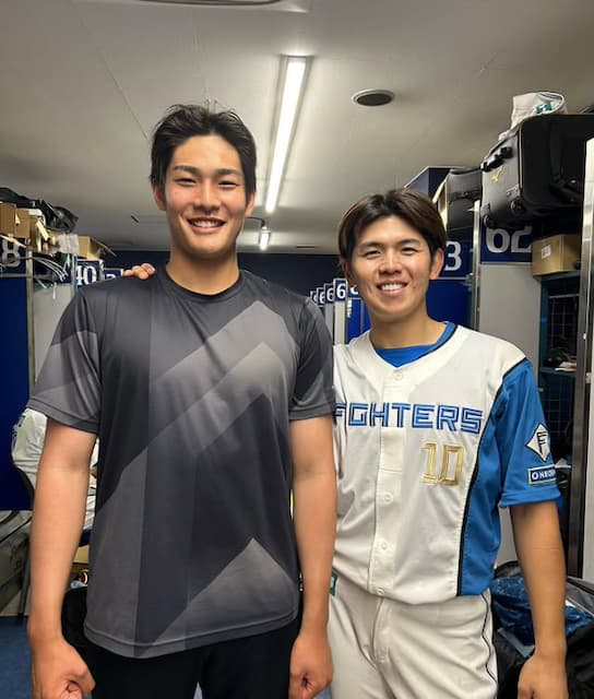 日本ハム清水優心が「清水三兄弟の末っ子」の初登板に労いの言葉