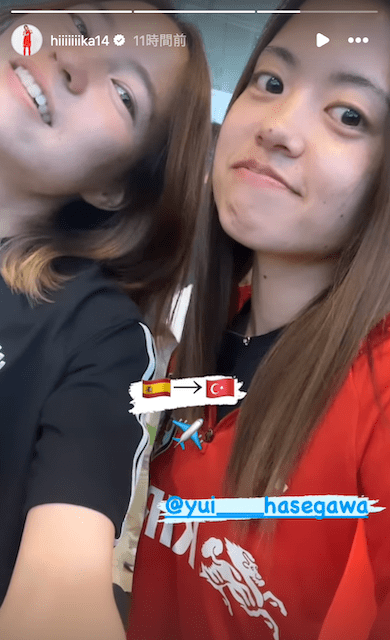 なでしこ2人が“激かわツーショット”を公開‼︎