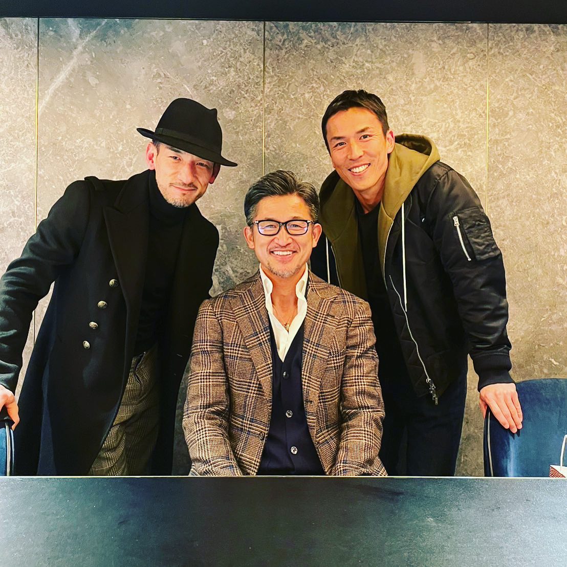 ⚽️長谷部誠、予想外…👀豪華すぎる3ショット公開✨