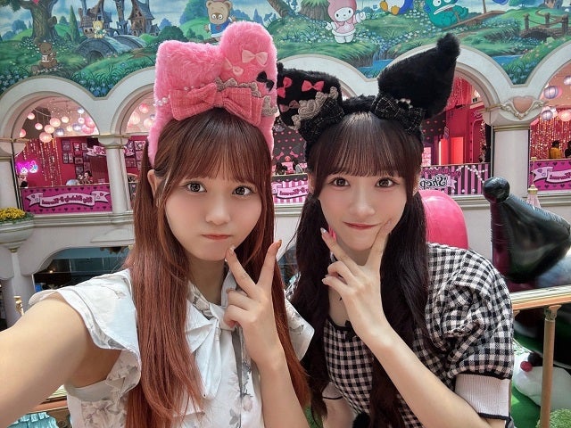 世界観にピッタリの可愛さ！イコラブメンバー2人がサンリオピューロランドを堪能！満喫ショットに絶賛の嵐