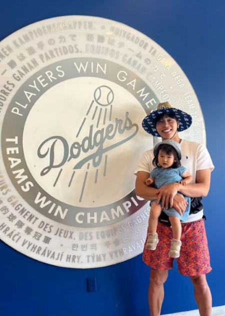 元バレー日本代表の”あの選手”が大谷翔平のホームランを生観戦