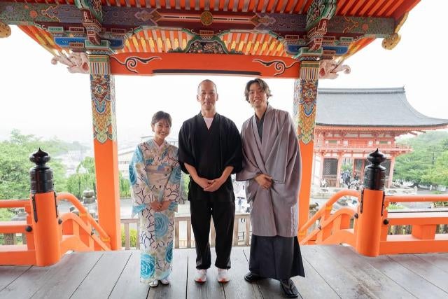 板倉滉選手×英玄師×中川絵美里が清水寺で語る！地域活性トークショーをMCとして演出