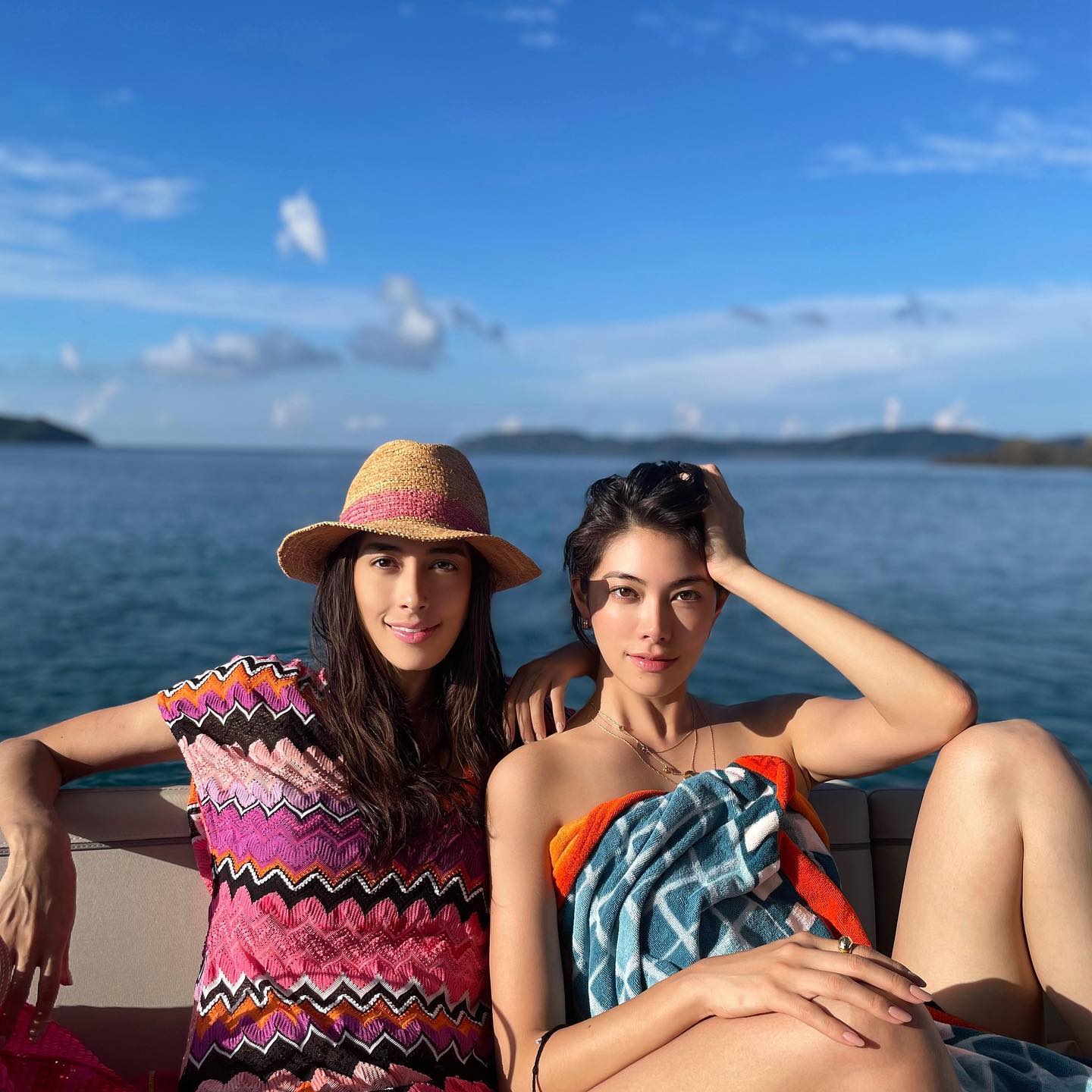 森泉がファミリーヴァケーション