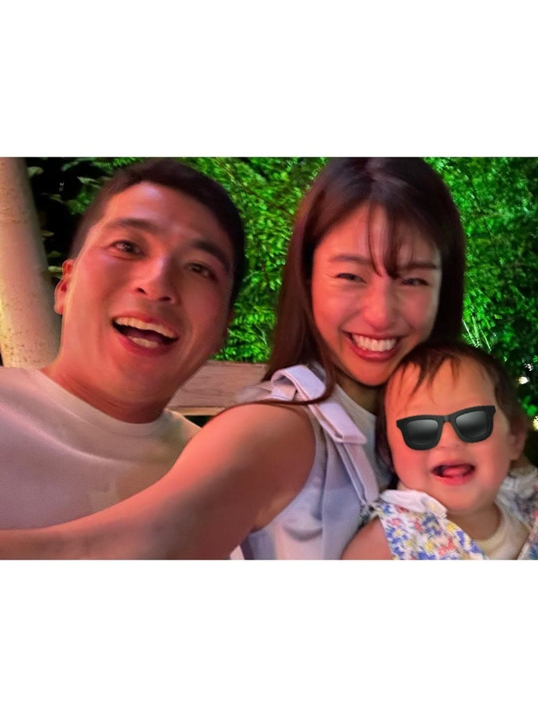 「夜中の寝不足でも…」岡副麻希、娘と蒲生尚弥との家族時間に癒される声続出