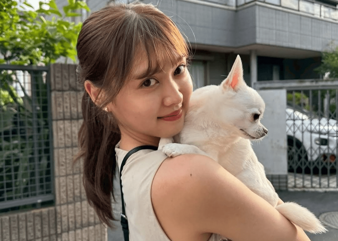 松元絵里花、愛犬とドックランを堪能！！