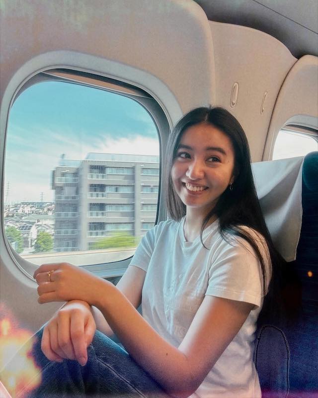 人気モデルのKōki、プチ旅行を楽しむ