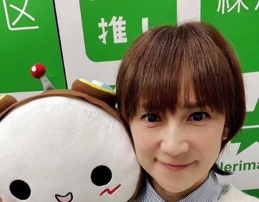 鈴木蘭々、練馬区公式アニメキャラクター「ねり丸くん」と可愛すぎる2S公開！