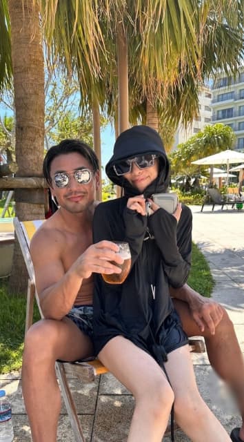 元格闘家の魔裟斗 ラブラブな夫婦写真を投稿！「夫婦の理想形！」