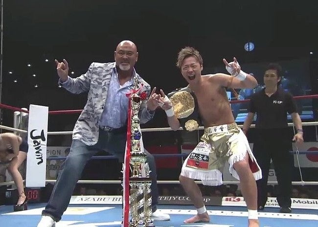 武藤敬司が武尊に祝福メッセージ「末永く幸せになってください」