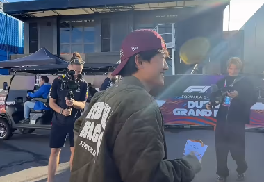 角田裕毅が“初ストロープワッフル”に挑戦！？可愛すぎるリアクションが話題沸騰中