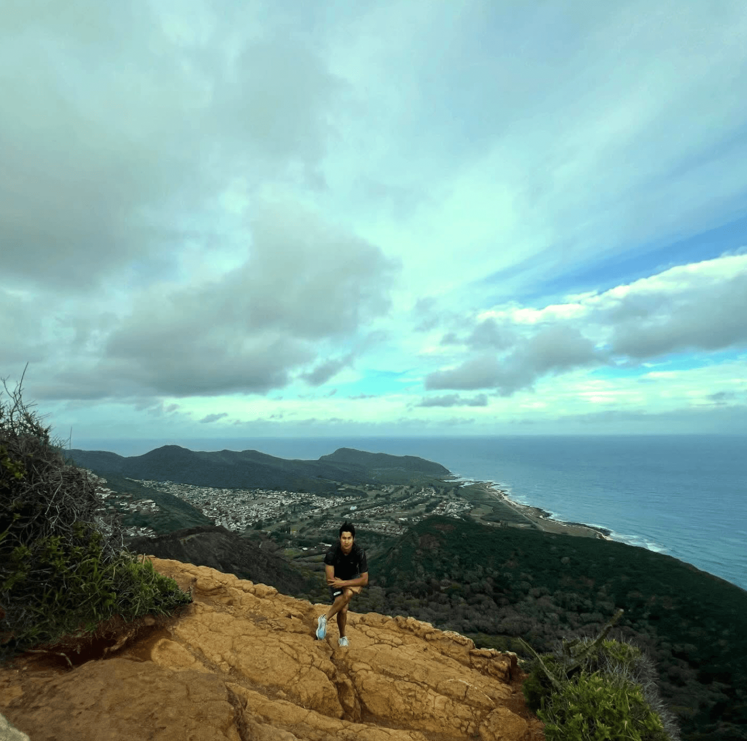 飯塚翔太、絶景の中で鍛える肉体 競技を支える日々の積み重ね