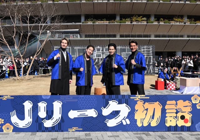 JOY、サッカーSUPER CUP 2025のイベントで「話しかけてくれた皆さんありがとう」と感謝を述べる