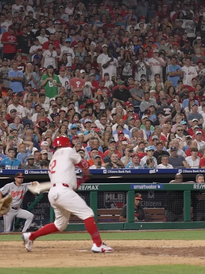 新視点！あえて観客にフォーカスしてみた、カイル・シュワーバーのホームラン第40号