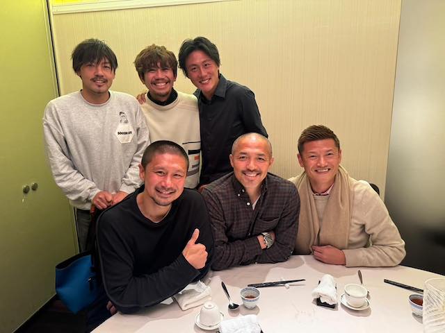 柏木陽介がレジェンド達との「神会」に参加⚽️