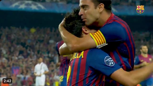 バルサvsACミランのあのゴールをもう一度…！