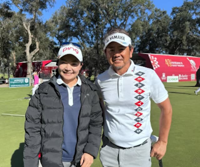 藤田寛之、PGAチャンピオンズ開幕戦 in モロッコ！『LETツアーの上原彩子プロと再会』