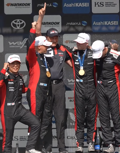 WRC まさに完璧なフィニッシュ！TOYOTA GAZOO Racingが独占した表彰台に世界が驚愕