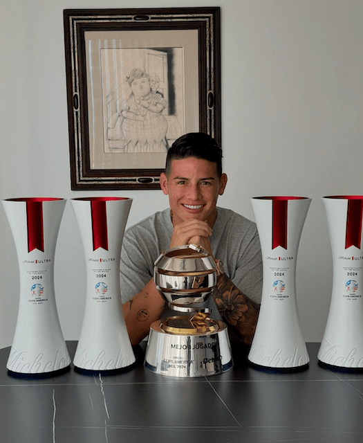 コパ・アメリカMVPハメス・ロドリゲスが謙虚さ溢れるコメント