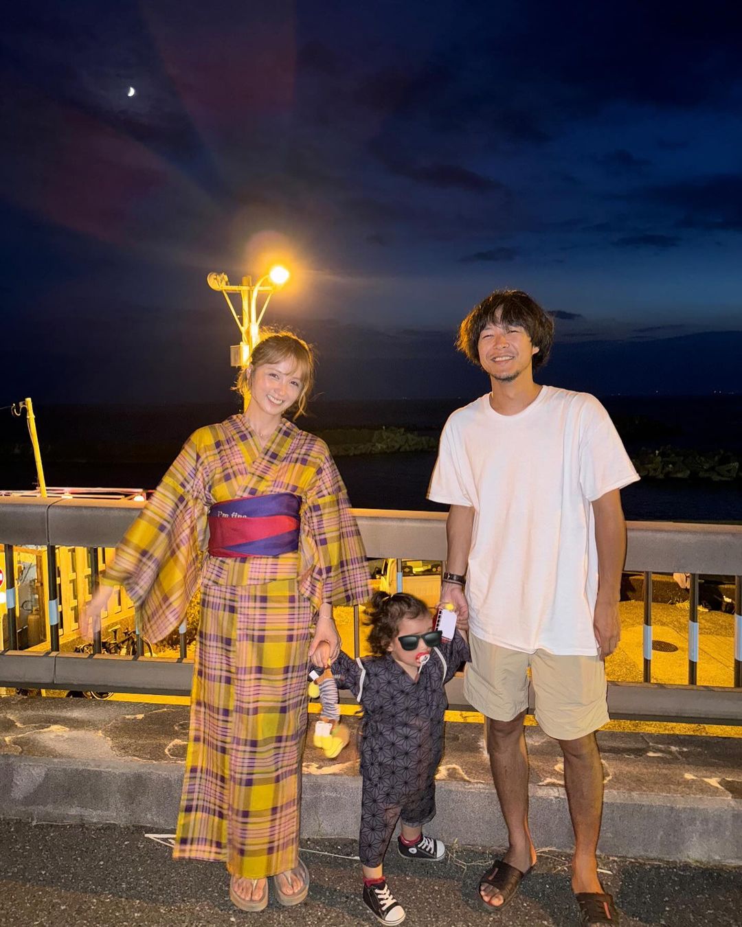 「世界一大好きな家族」Dream Amiの花火を満喫する家族ショットが素敵すぎると話題に！