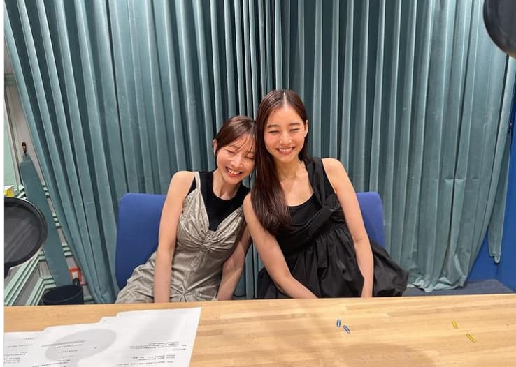 新木優子　【告知遅くなりました】田中みな実さんのラジオに登場！radikoでチェックしてね