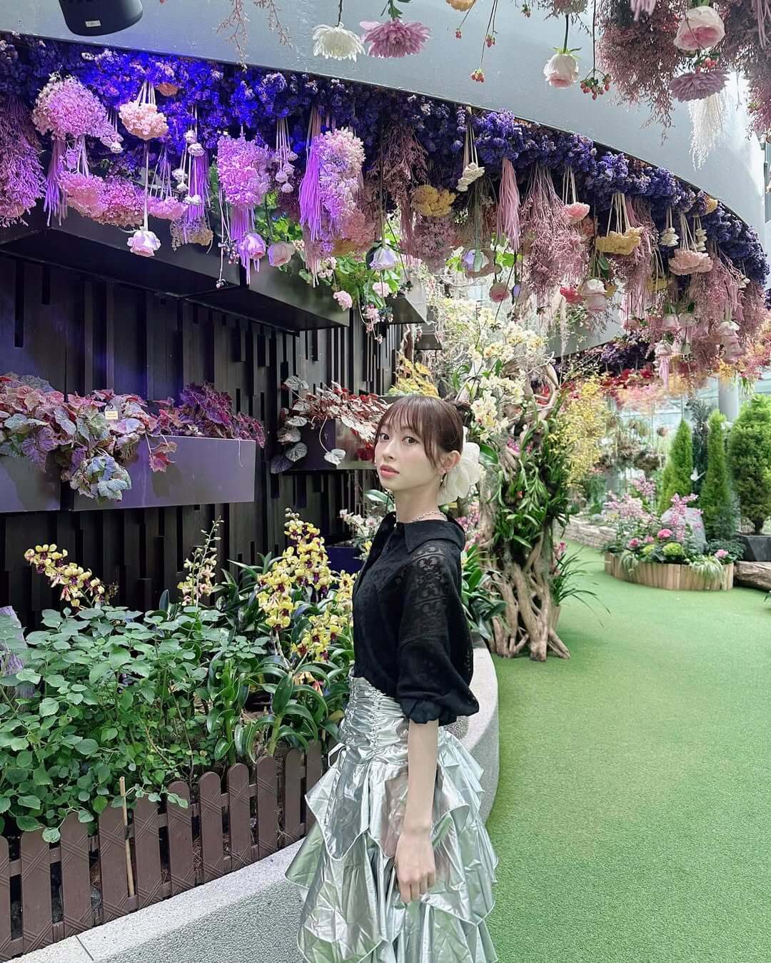 超ときめき♡宣伝部・辻野かなみ、シンガポールのフローラルファンタジーへ！
