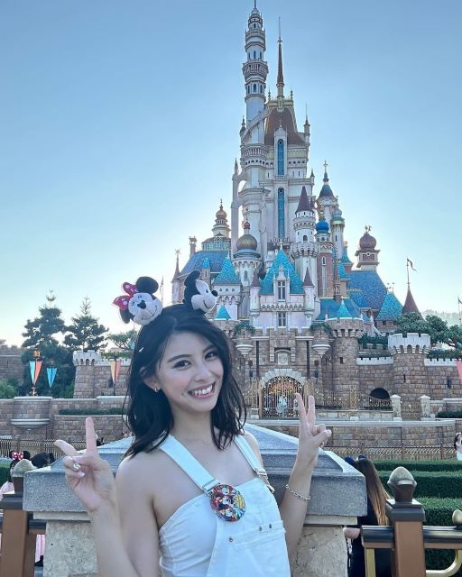 「可愛さ国境越え」元SUPER☆GiRLS美莉が香港ディズニーに上陸！