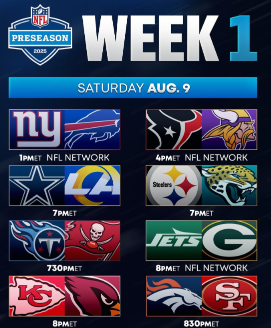 NFLプレシーズン盛り上がり最高潮！全米が待ち望んだフットボールの季節到来