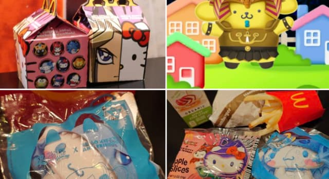 「シュールな絵面」植田佳奈、米マクドナルドで”異色コラボ”おもちゃをGET！！