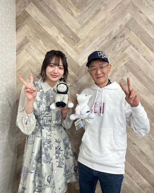 岡田紗佳 ゴルシ厩務員と会えて興奮🐴