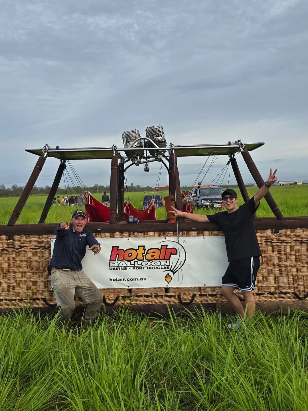 瀬戸大也、次の舞台は空？オーストラリアで味わった熱気球フライト