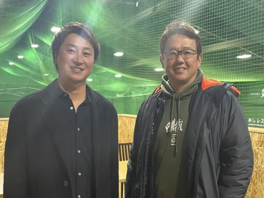 元西武の金子侑司が母校のレジェンドと共演「緊張しましたが...」