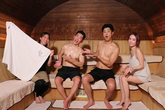 元グラドルの菜乃花、あの人気芸人2人とサウナ＆温泉へ！美肌あらわな3Sにファン歓喜