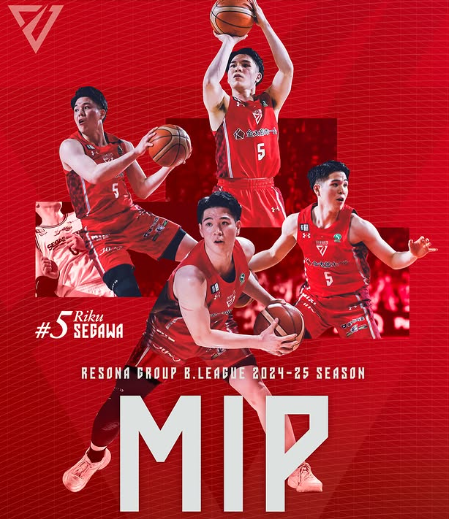 千葉ジェッツ瀬川琉久、『レギュラーシーズン最優秀インプレッシブ選手』に選出される！！