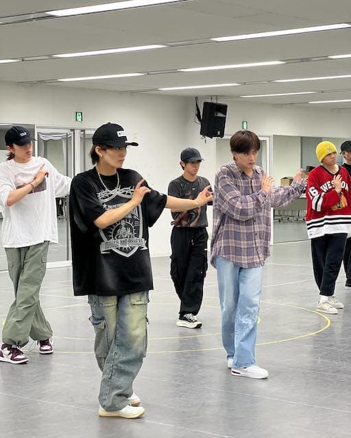 「写真から伝わるカッコ良さ」Jr.の人気メンバーのダンスレッスンの様子が話題に
