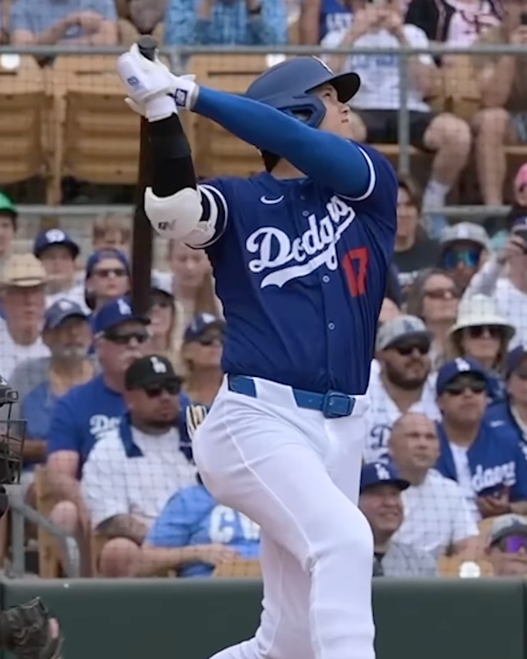 MLB「翔平は2024年にこれを何回やるんだろう?」