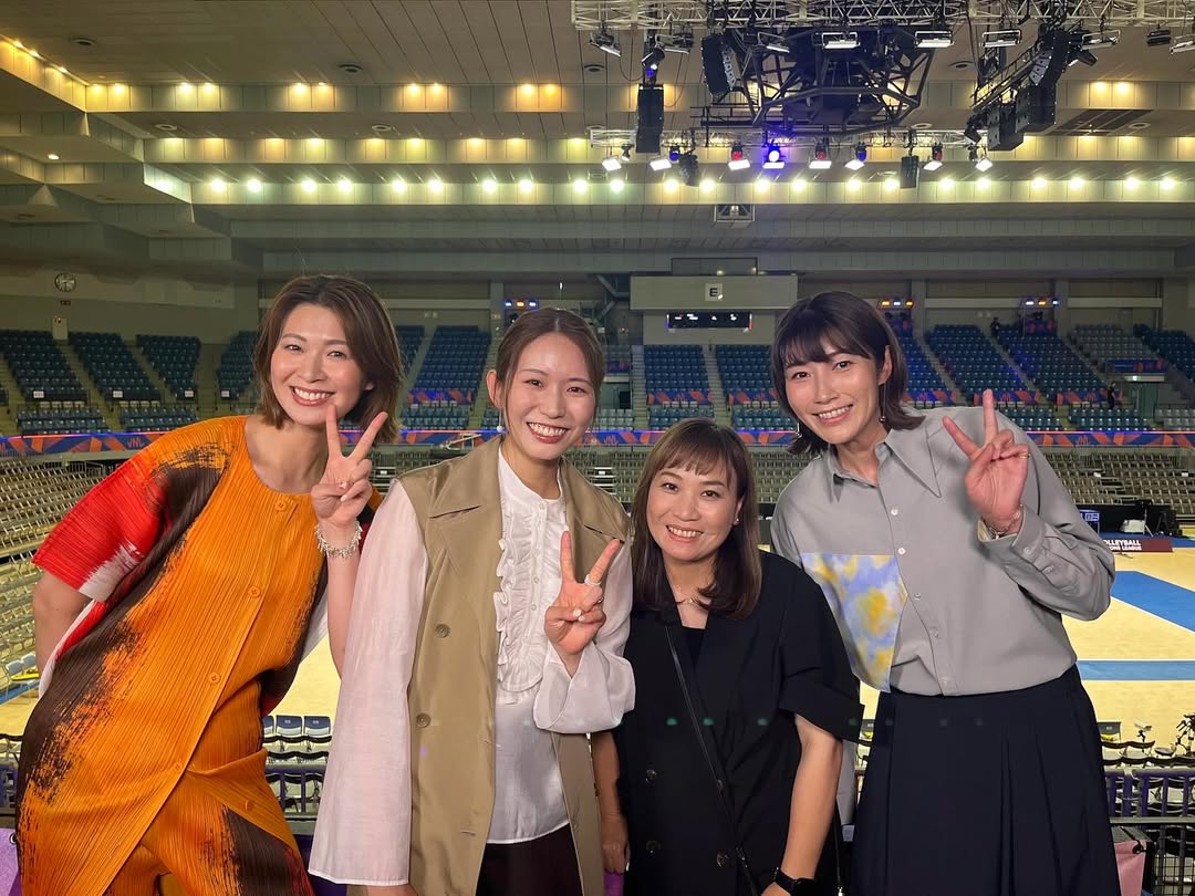 元女子バレー日本代表選手がネーションズリーグに解説で参加！観客からの応援パワーに感動！？