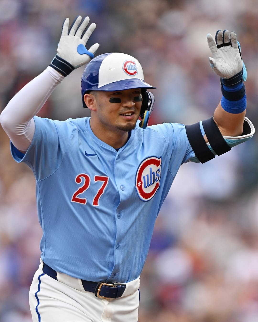 カブス鈴木誠也、第24号先制ソロホームランで打点は両リーグ1位に！！