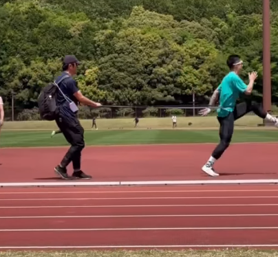 桐生祥秀、トラックでの練習動画を公開「これ凄く大事」