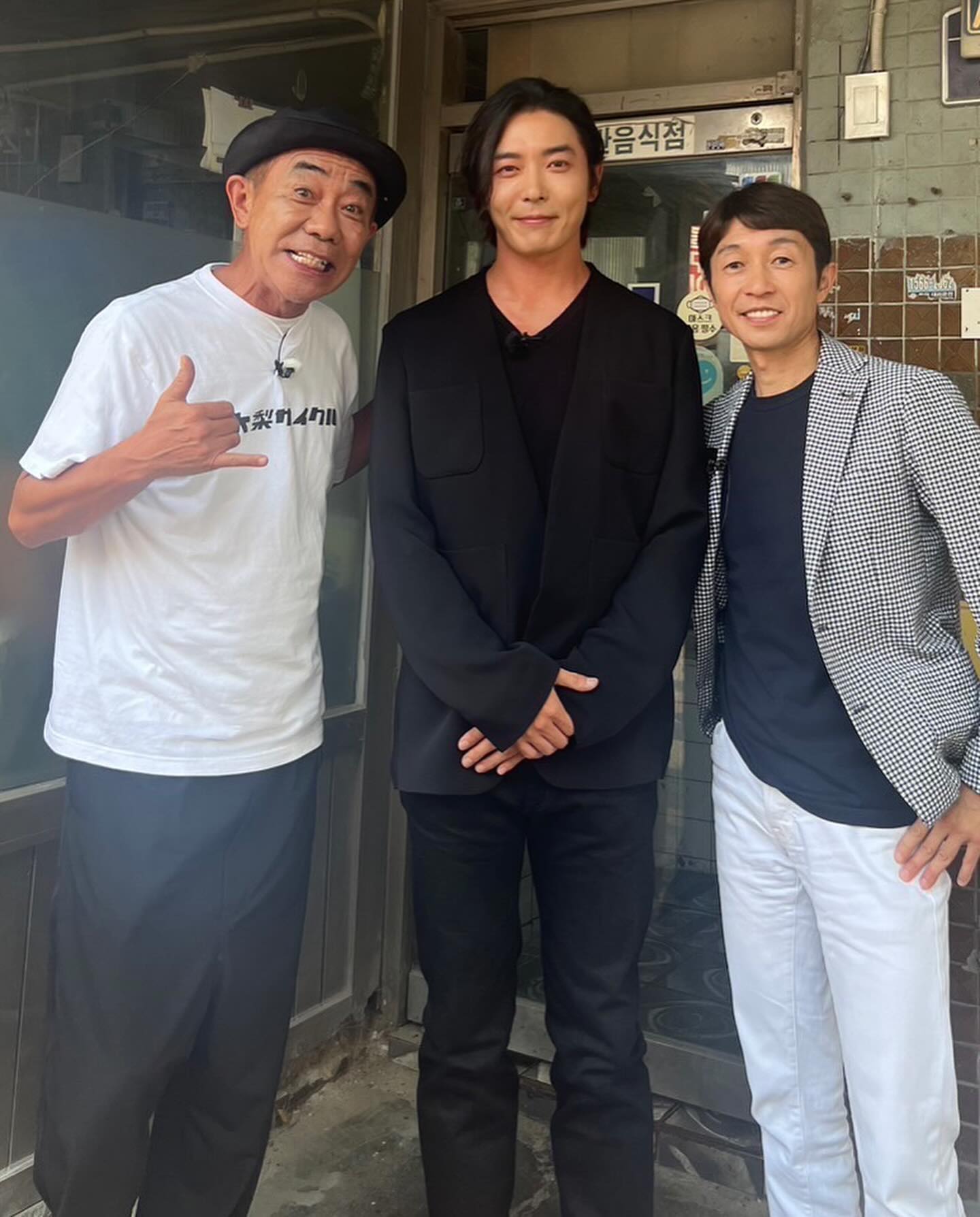 木梨憲武が韓国のスターとまさかのツーショット！👀