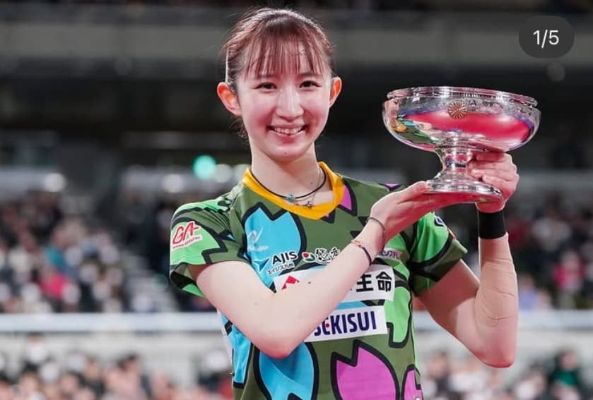 早田ひな　全日本選手権女子シングルス3連覇達成！！怪我をしながらも圧巻の勝利！