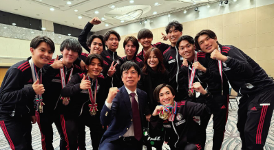 「國學院陸上部の未来にエール！」相川七瀬、卒業生を祝福