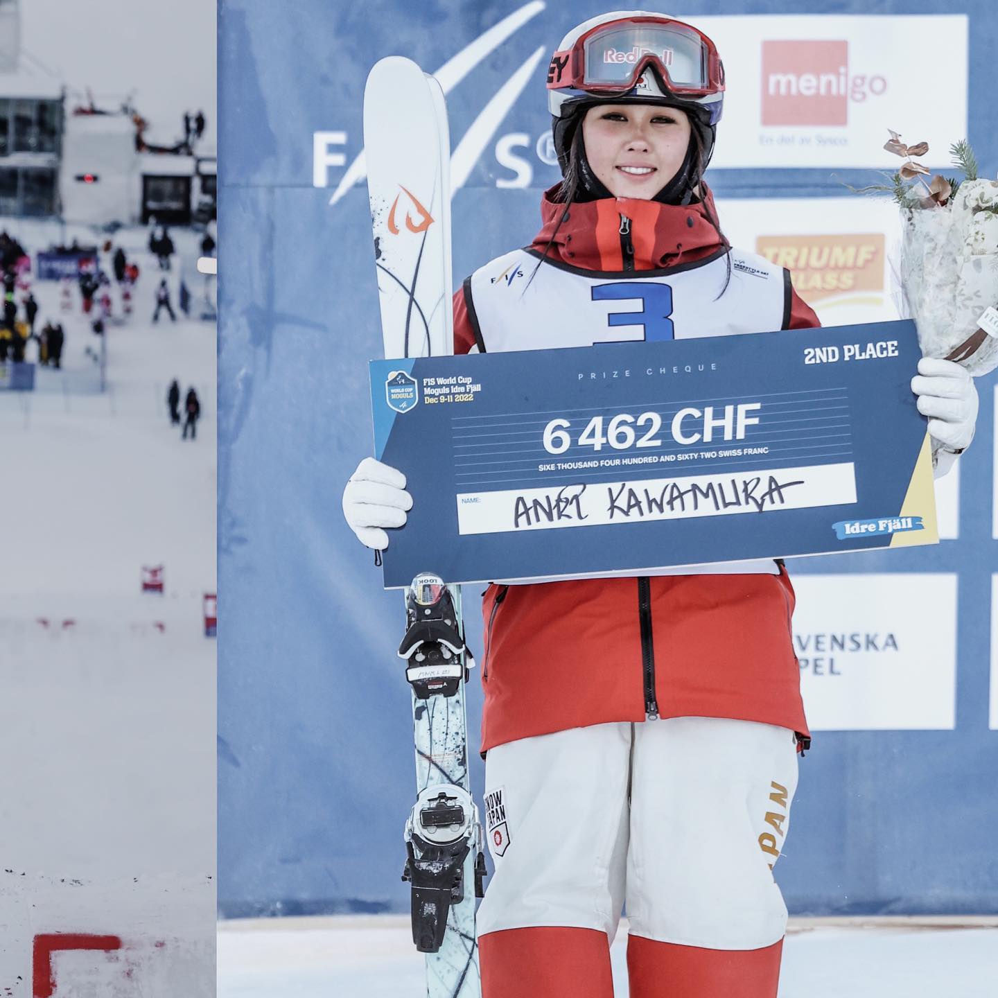 川村あんり、W杯に向け好成績残す👀✨「#モーグルマスターに俺はなる」