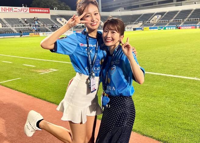 「寂しくなります」サッカー美女アナウンサーの卒業報告、スタジアム撮影のショットに切ない声とファンエール「必ず帰ってきて…」