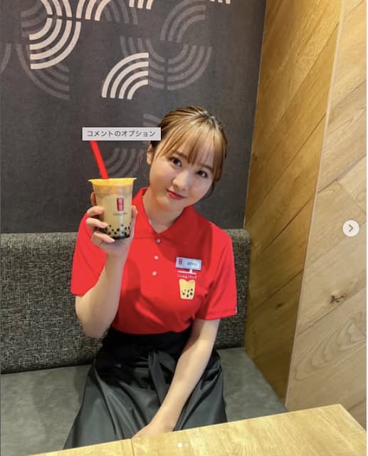 本田望結が大人気タピオカ店のクルー体験！店員姿にファンから「可愛い！」の声が続出