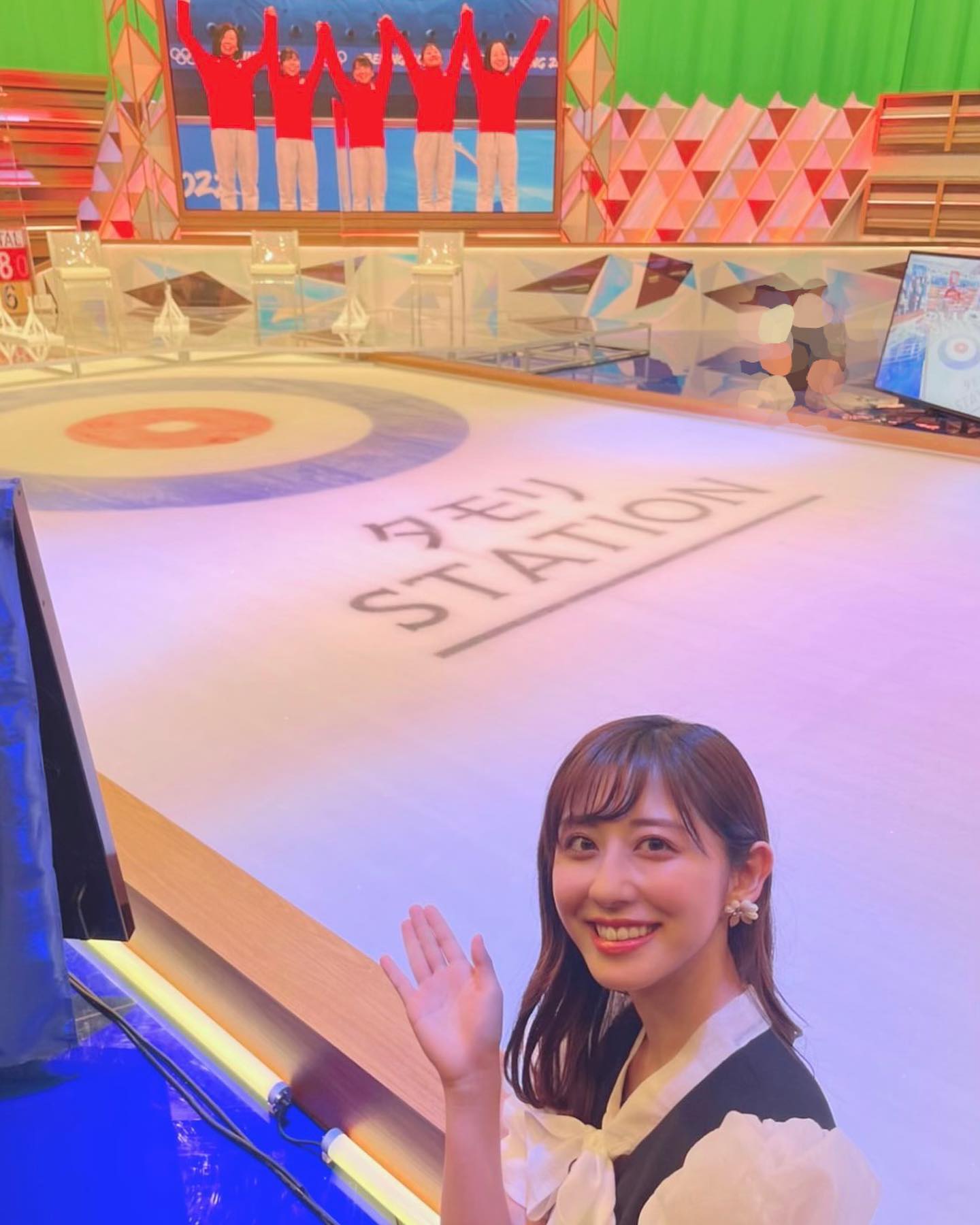 「聞いてるだけで暑い…です」🔥💦斎藤ちはるさんがスタジオのセットに大興奮🤗