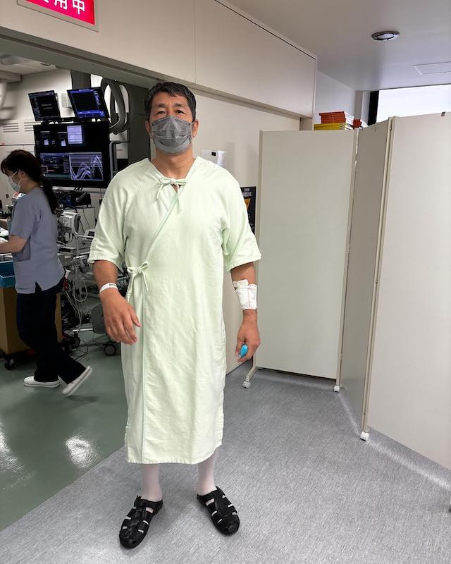 元総合格闘家で有名タレントの高田延彦が心臓手術を受けたことを報告